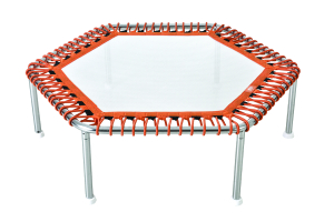 Cama elástica acuática WXTramp Premium Hexagonal