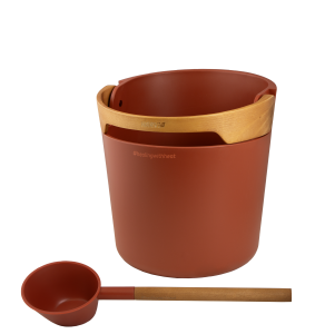 Set para Sauna Harvia HELMI Terracota