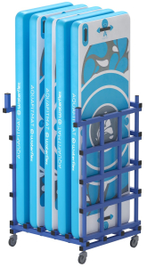 Carro de almacenamiento Waterflex para 5 colchonetas flotantes