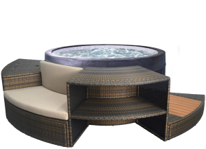 NetSpa Vita 4 plazas Mueble incluido