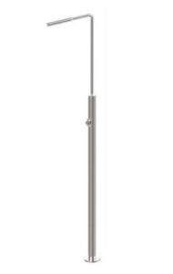 Ducha Alon Inox Fluxómetro sin Lavapiés Ø 63 mm