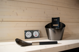 Kit de sauna completo Harvia Negro