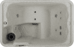 Jacuzzi Exterior Fantasy Spas Aspire Sand