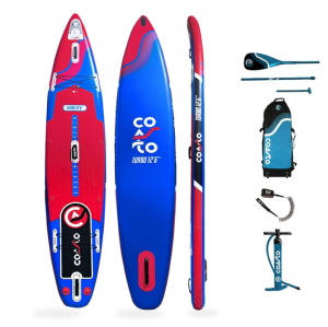 Paddle hinchable Coasto SUP Turbo 12'6