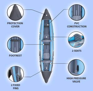 Kayaks Hinchable Zray Roatan 376