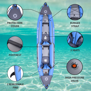 Kayaks Hinchable Zray Tortuga 400