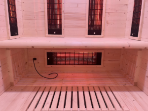 Sauna híbrida combinada de 2 plazas