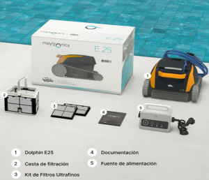 Robot limpiafondos Dolphin E25