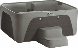 Jacuzzi Exterior Fantasy Spas Enamor Premier Taupe Brown