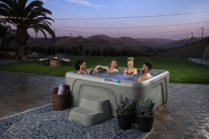Jacuzzi Exterior Fantasy Spas Entice Taupe