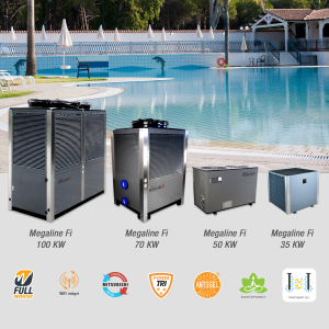 Bomba de calor Poolex Megaline Fi 50 kW