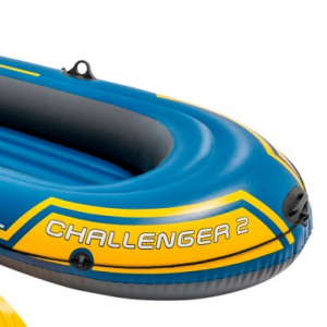 Barco hinchable Challenger 2 Intex, medidas 236x114x41 cm