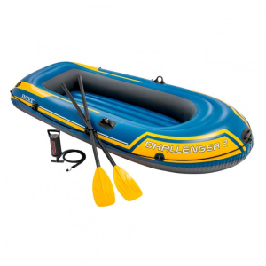Barco hinchable Challenger 2 Intex, medidas 236x114x41 cm