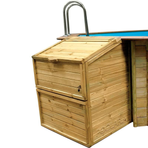 Caseta local técnico de madera Gre altura 120 cm
