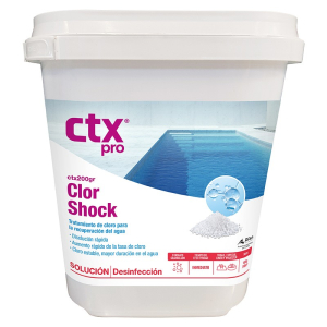 Cloro rápido ClorShock Dicloro Granulado CTX-200GR