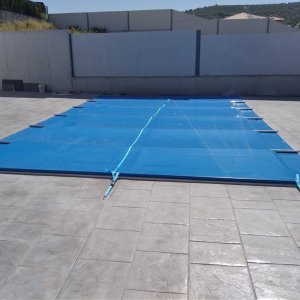 Cobertor de barras piscina