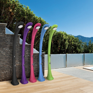 Ducha Solar Exterior Formidra Cobra Azul