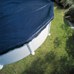 Cubierta de invierno para piscina acero Gre ovalada - 610x410 cm