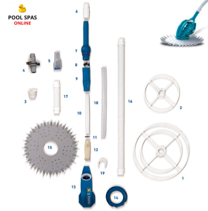 Adaptador cónico Zodiac T3 T5 MX8 Manta