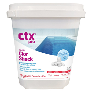 Dicloro en tabletas ClorShock 30g CTX-250