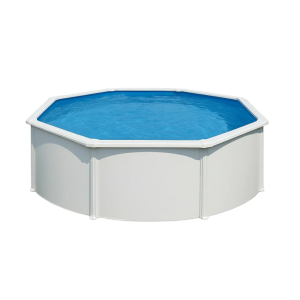 Gre Bora Bora Ø460 blanca - Piscina redonda de acero