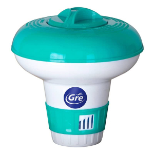 Dosificador flotante compacto para piscinas elevadas y spas Gre 40071