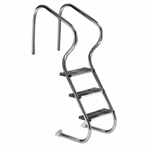 Escalera acceso fácil para piscina 3 peldaños
