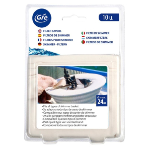 Filtros skimmer Gre 10 unidades