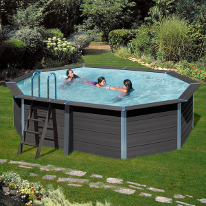 Piscina composite Gre Avantgarde ovalada 524 x 386 Sin instalación