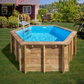 Piscina de madera Gre Sunbay Lili 2 redonda Ø280x107 Sin Instalación