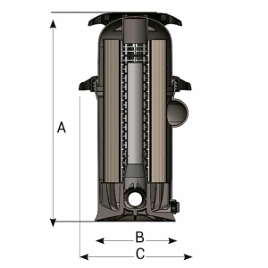 Filtro de cartucho Hayward SwimClear C150SE - 25 m³/h