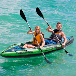 Kayak hinchable Challenger K2 Intex 351x76x38 cm