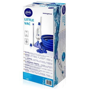 Kit limpiafondos aspiración Little Vac Gre 08011A