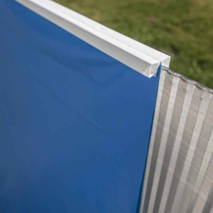 Liner azul para piscinas de acero redondas Gre Ø300 x 120 cm
