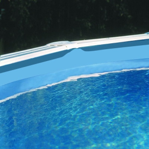 Liner azul para piscinas de acero redondas Gre Ø300 x 120 cm