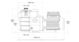 Hayward MaxFlo 3⁄4 CV 10,94 m3  /h Mono