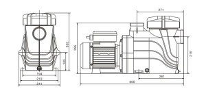 Davey Starflo 2 CV Tri - 28 m3  /h