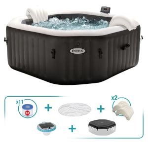 Pack spa hinchable Jet & Bubble Massage 7 accesorios