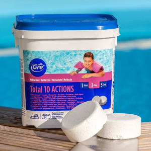 Tabletas multiacción Total 10 actions Gre pastillas 250 gr - 5 kg