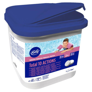 Tabletas multiacción Total 10 actions Gre pastillas 250 gr - 5 kg