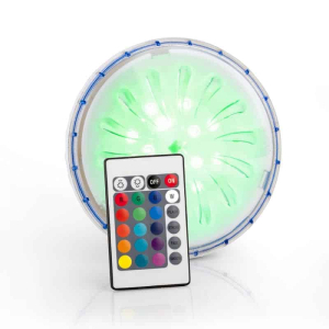 Proyector led color para piscina elevada con mando Gre