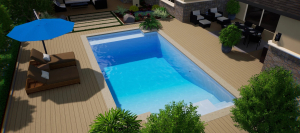 Liner Azul Claro 3D - Aquastone