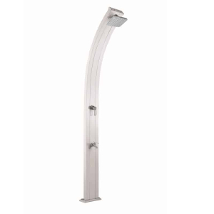 Ducha Solar Exterior Formidra Spring Gris Metalizada