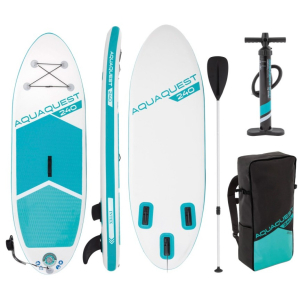 Tabla de paddle surf hinchable INTEX máx. 90 kg con remo, hinchador y mochila