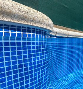 Liner Mosaico Azul 3D - Aquasense