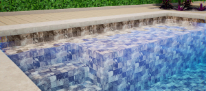 Liner Fidji Marrón Arena - Estampado 3D Aquasense