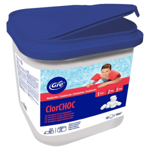 Cloro choque en pastillas de 30g Gre