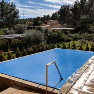 Cobertor de invierno azul