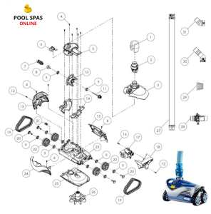 Indicador velocidad rueda Zodiac MX8
