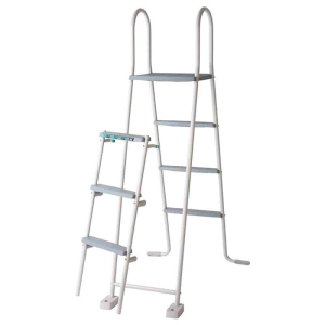 Escalera de seguridad con plataforma 120-132 cm Gre ES1213